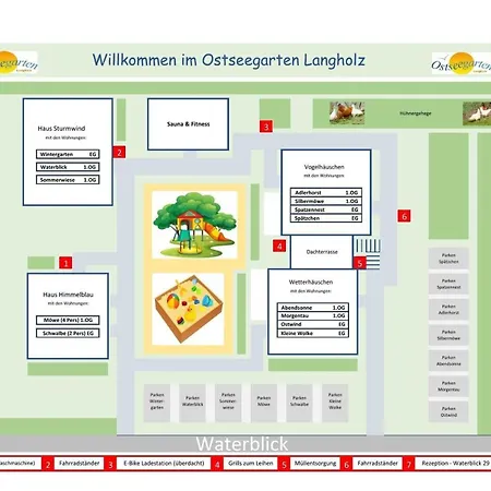 Ostseegarten Langholz - Adlerhorst Bis 6 Pers *